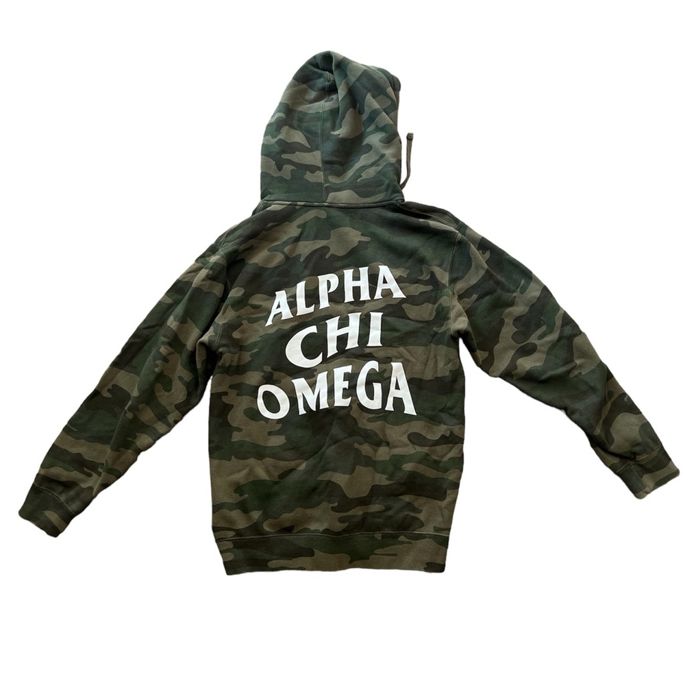 Alpha Chi Omega Camo Hoodie